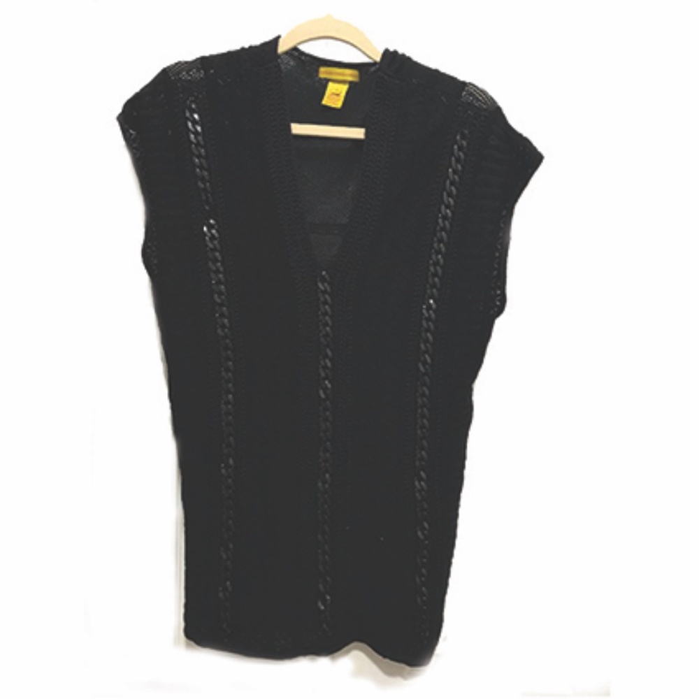 $173 Catherine Malandrino POINTELLE CHAIN DRESS